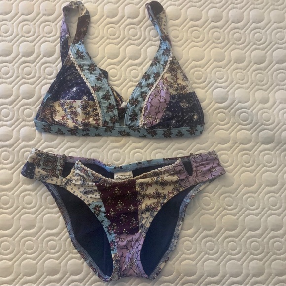 Lucky Brand Other - 🍀🍀 LUCKY brand vintage boho bikini 👙 👙
